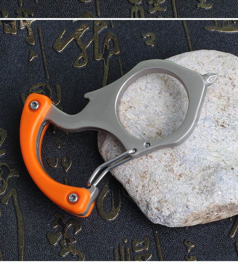 One-finger brass knuckles