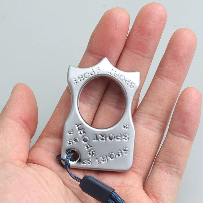 One-finger brass knuckles