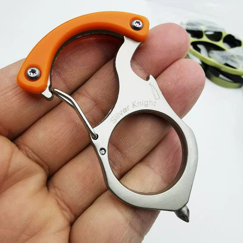 One-finger brass knuckles