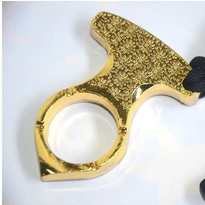 Orchid brass knuckles
