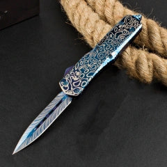 Blue Titanium Troodon jumps out directly