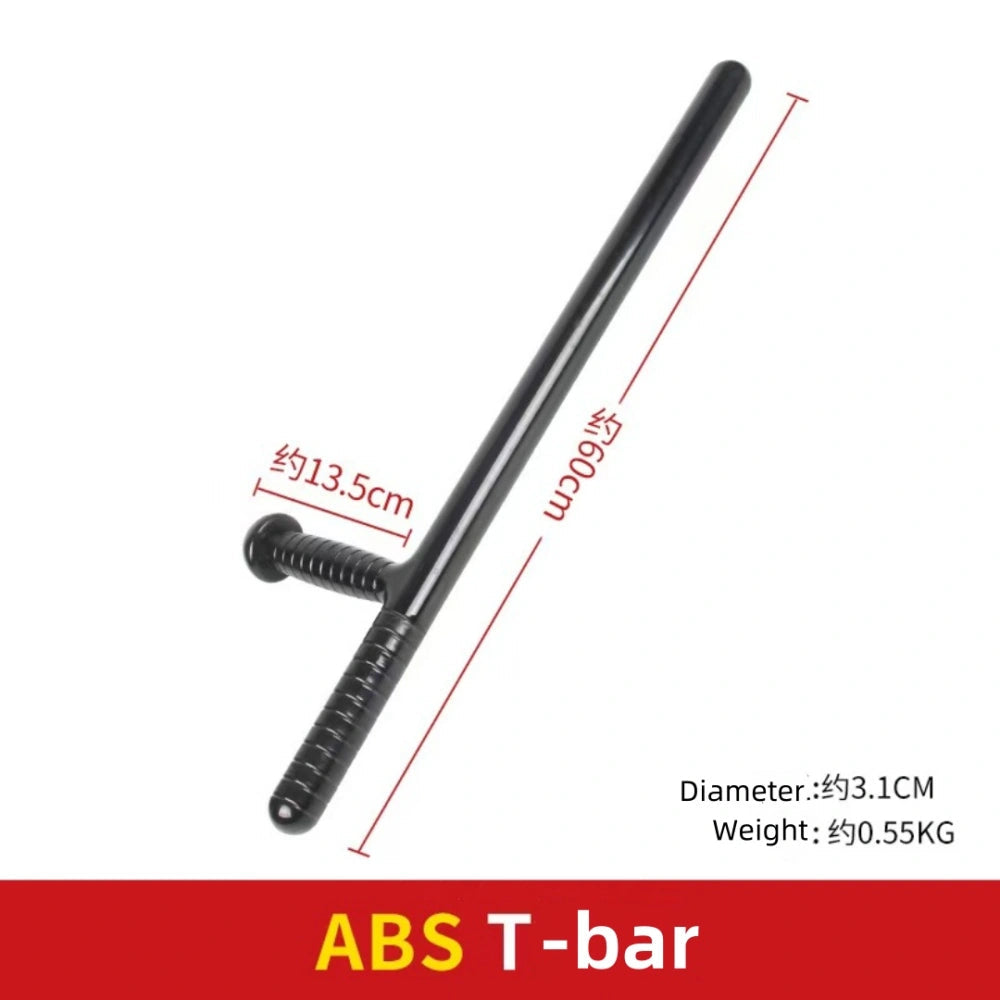 T-shaped riot baton (various materials available)