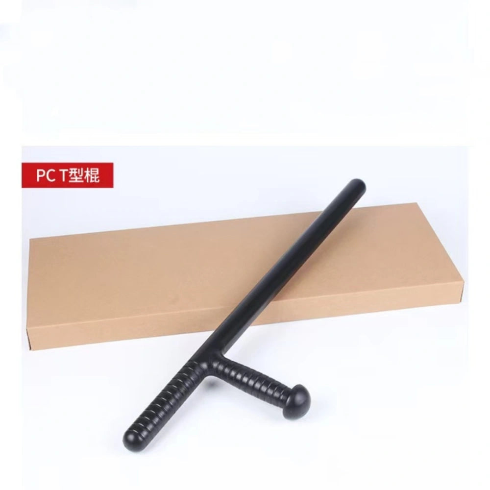 T-shaped riot baton (various materials available)