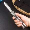 THE ONE Mirrored Flip Knife