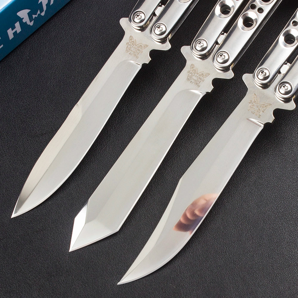 THE ONE Mirrored Flip Knife