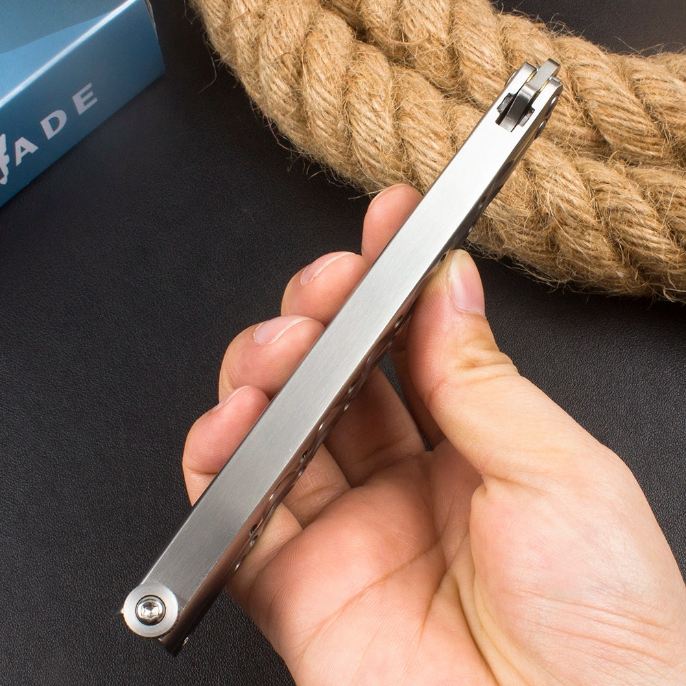 THE ONE Mirrored Flip Knife
