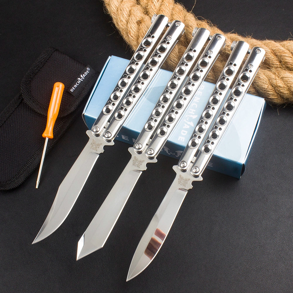 THE ONE Mirrored Flip Knife