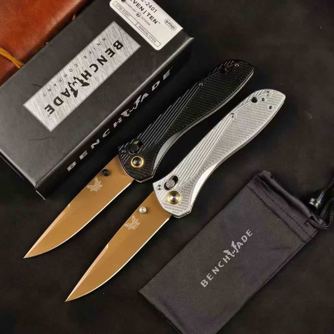 Benchmade 710FE-2401 Seven Ten Limited Edition EDC Tactical Folding Knife (Collaboration Model)