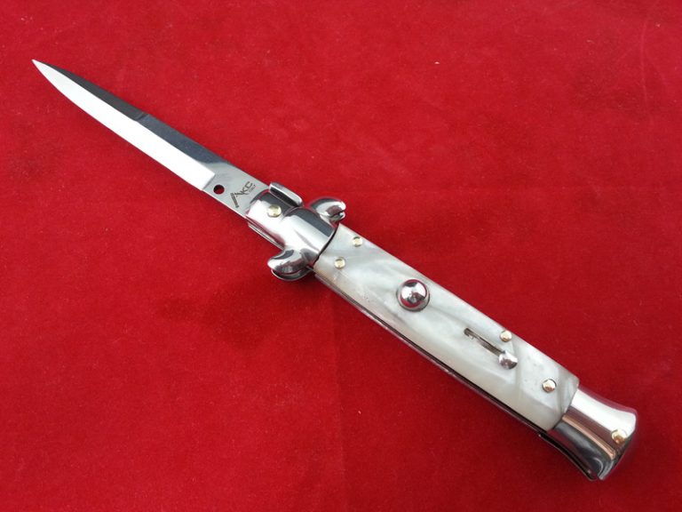 New 9-inch AKC Italian Mafia - Gambler's Switch Knife