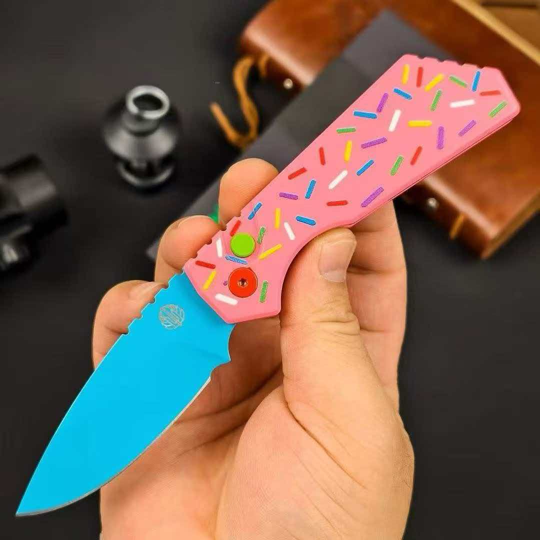 New Pro-Tech Strider TP Automatic Side-Opening Folding Knife