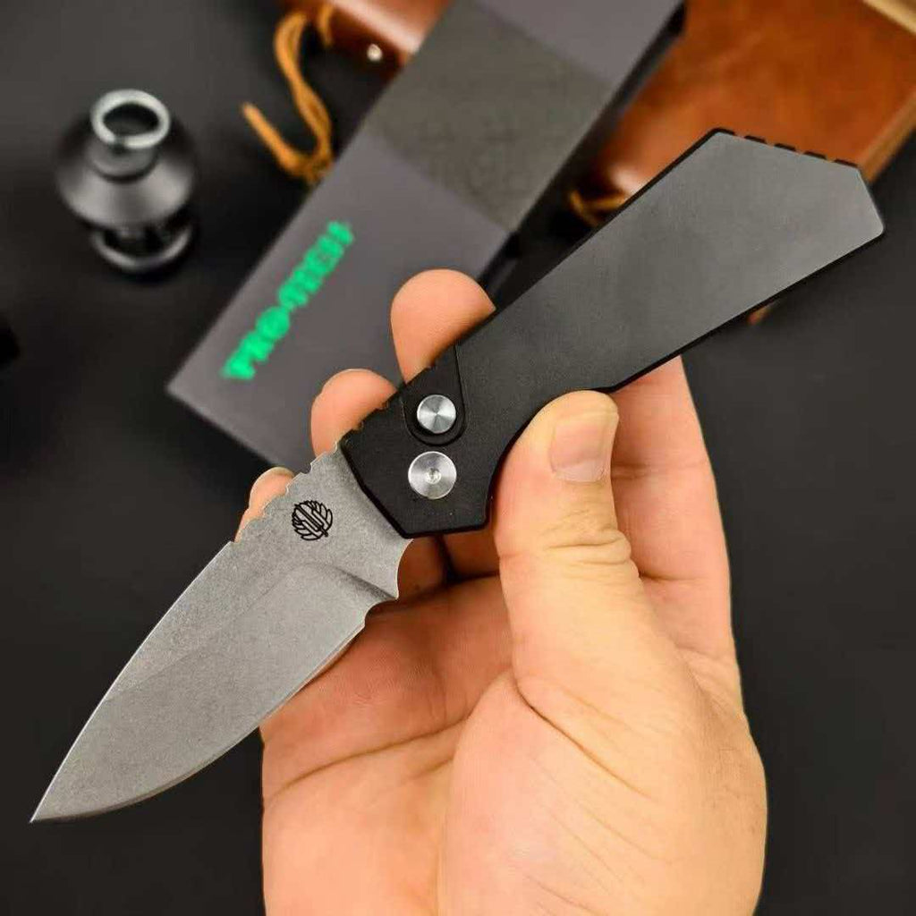 New Pro-Tech Strider TP Automatic Side-Opening Folding Knife