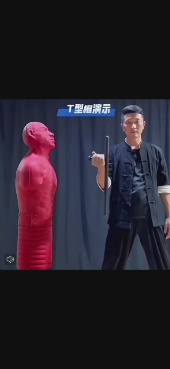 T-shaped riot baton
