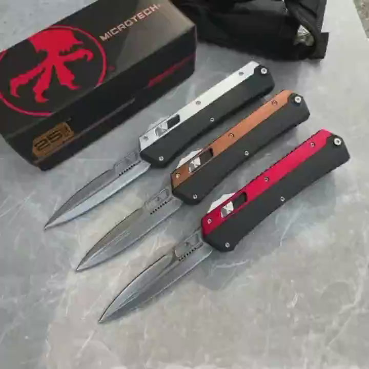 Microtech Microtech Snake Straight Jump Knife (Zinc Aluminum Handle)
