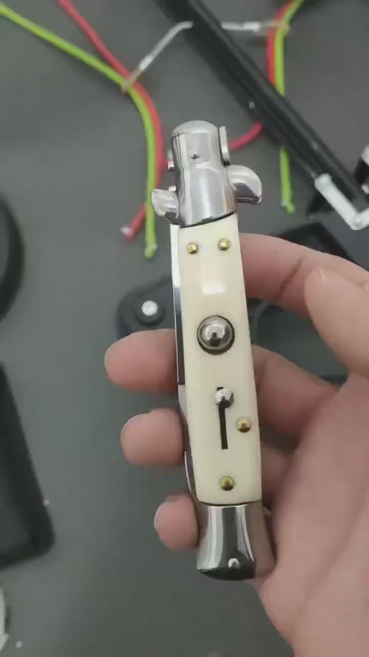 New 9-inch AKC Italian Mafia - Gambler's Switch Knife