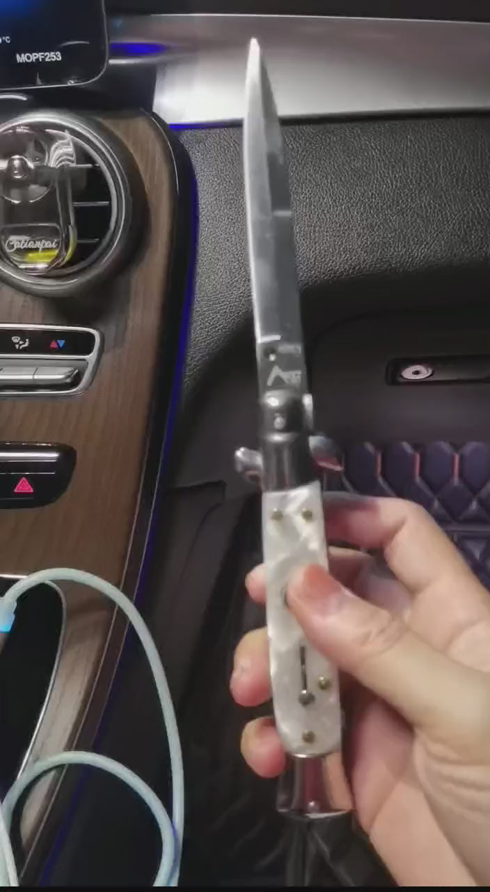 New 9-inch AKC Italian Mafia - Gambler's Switch Knife