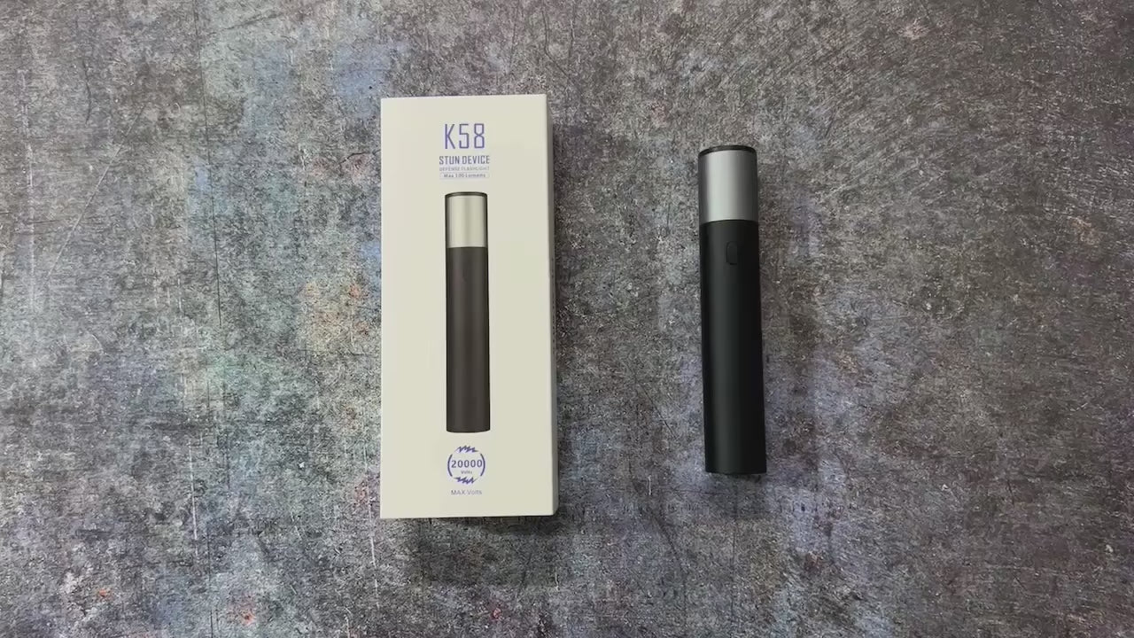 K58 Multifunctional self-defense flashlight (stun)