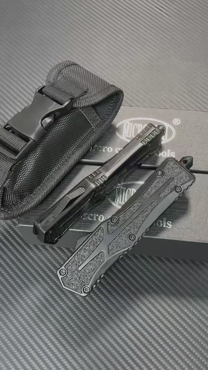 Microtech Navy Beetle straight out jump knife OTF