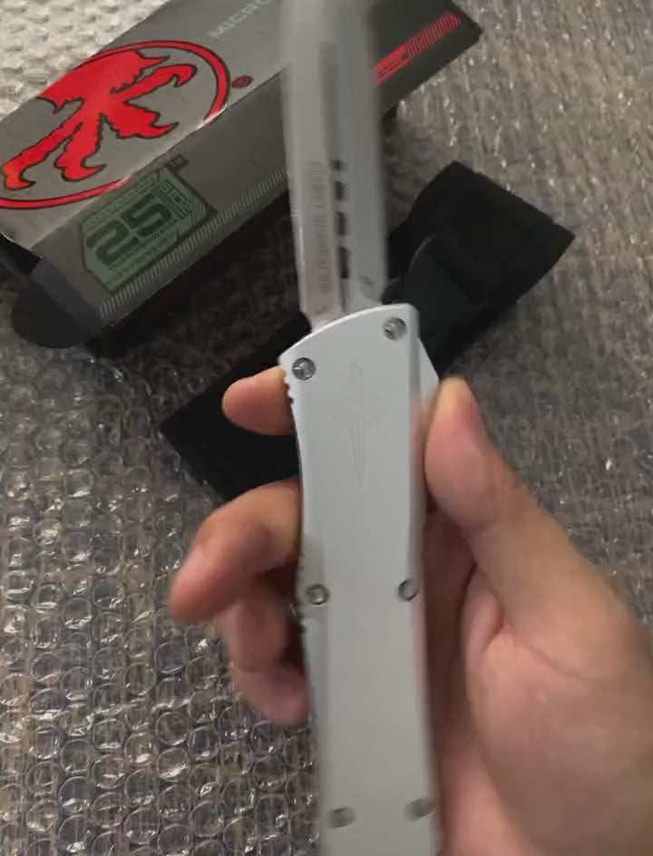 Micro-technology Sword Mark Large Dragon Spring Knife